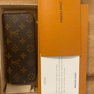 Louis Vuitton Clementine Rose Ballerina Wallet